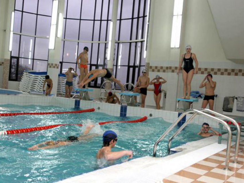 Спортивно-оздоровительный комплекс — одна из достопримечательностей Балтийской военно-морской базы