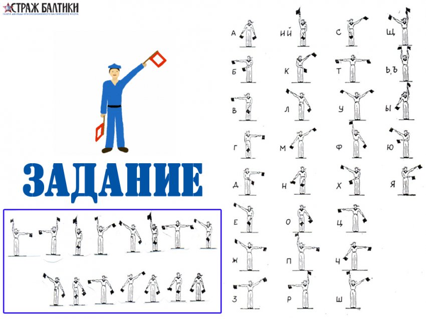Полундра! Призы за бортом. Юнга-5: семафорная связь