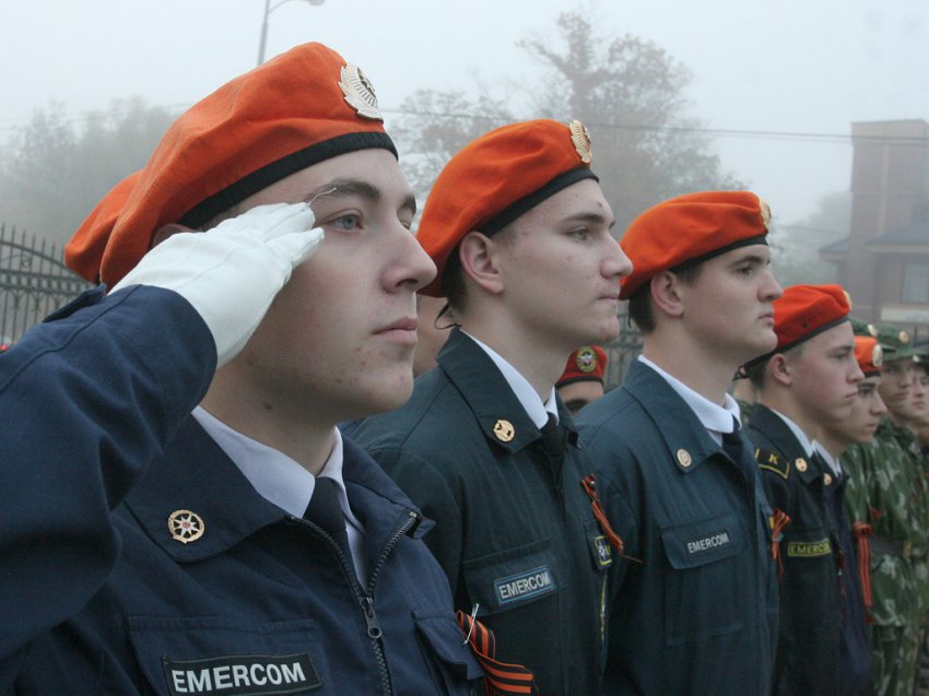 Торжественное открытие V Балтийских Ушаковских сборов