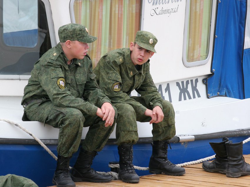 Кадеты Пионерского готовятся к «Миле «Витязя»