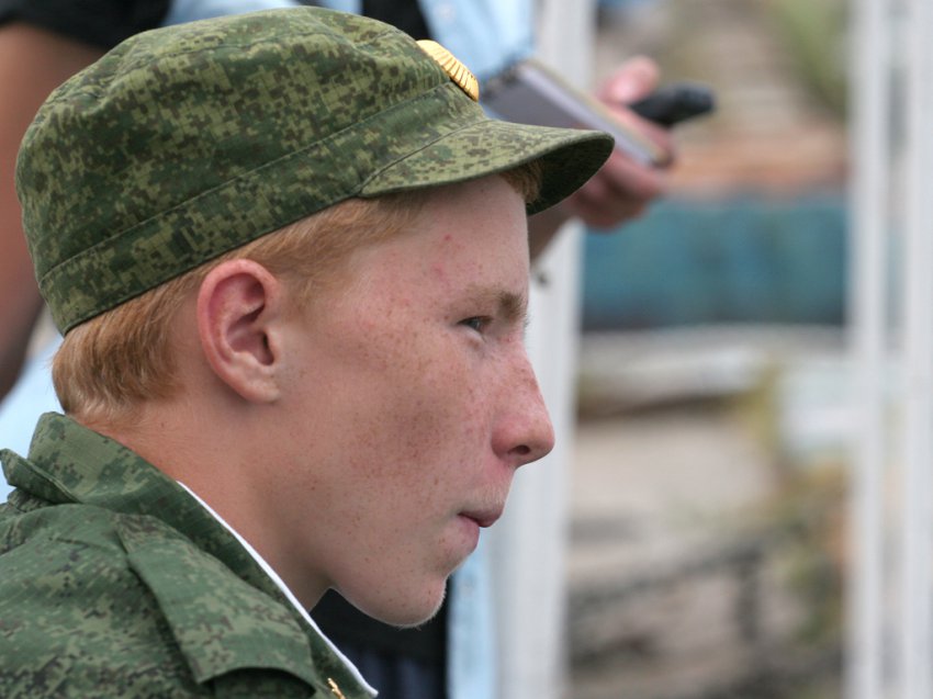 Кадеты Пионерского готовятся к «Миле «Витязя»