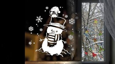 Зимнюю сказку – в каждый дом: украшаем окна к Новому году