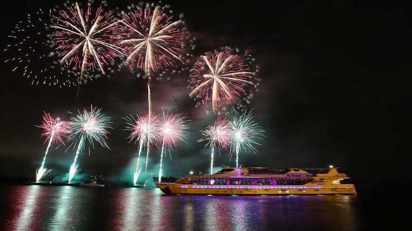 Где посмотреть Новогодний салют в Москве 2019