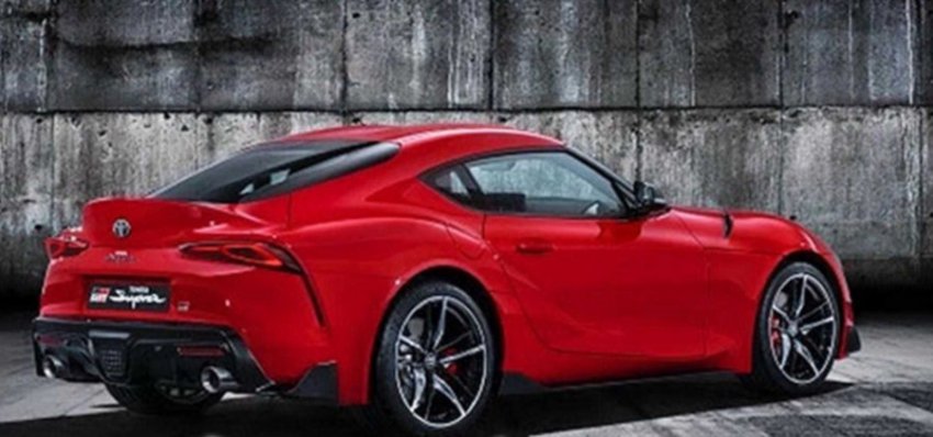 Toyota допустила утечку в Сеть изображений официальной Supra A-90