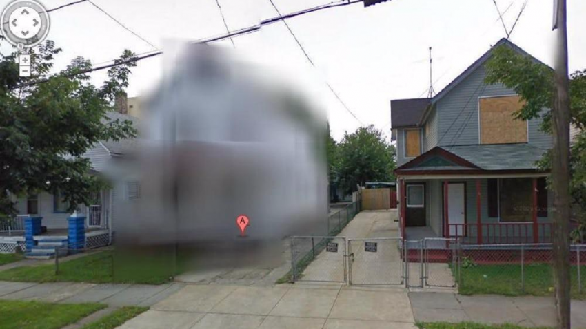 Почему Google Street View замазал дом в Огайо