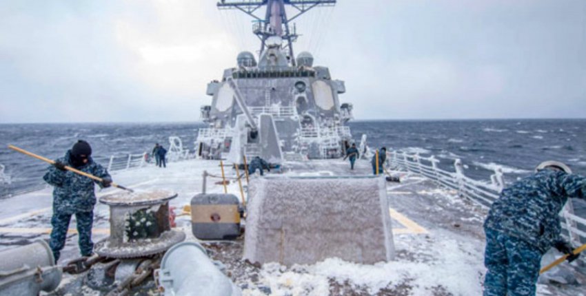 Американский военный флот намерен отправлять свои корабли за Северный полярный круг
