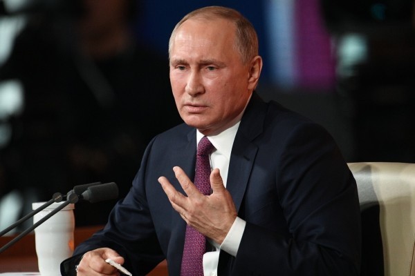 Раскрыта зарплата Путина в 2018 году
