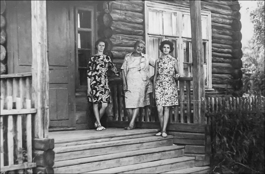 Фотоподборка деревенского быта русского человека XX века