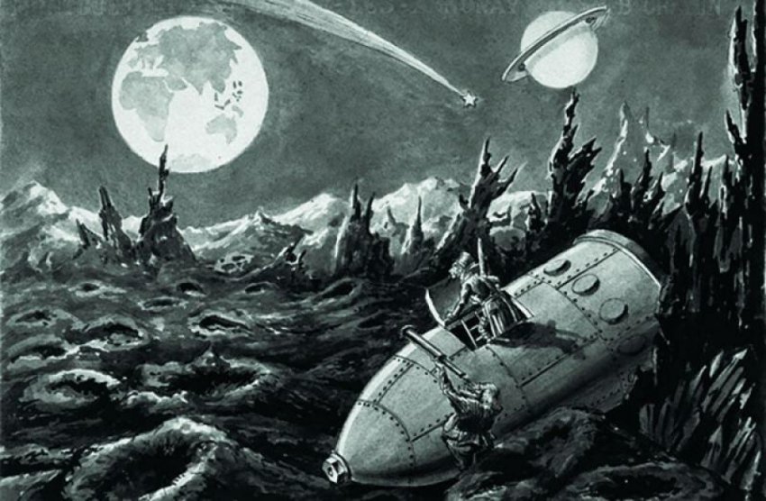 Полёты на Луну в кино и наяву. Часть 1-2