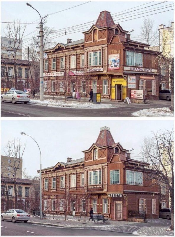 Российский архитектор показал красоту городов и сёл после обычного ремонта