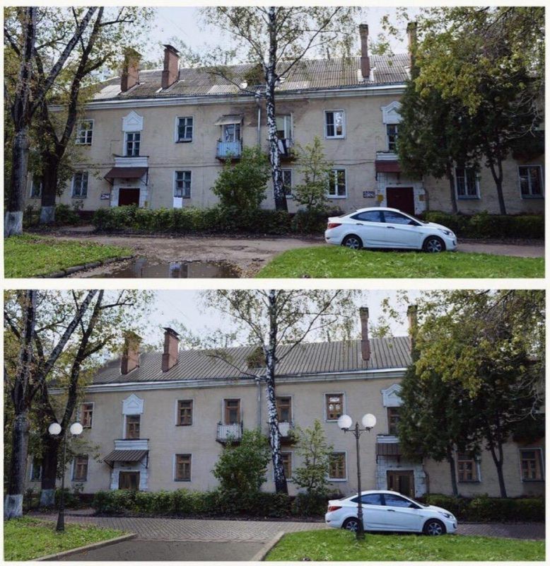 Российский архитектор показал красоту городов и сёл после обычного ремонта