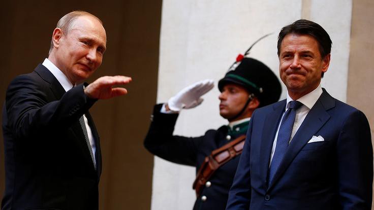 Путин в Италии