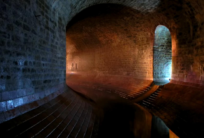 «Пневмотранзит» — подземный тоннель для пневматических поездов