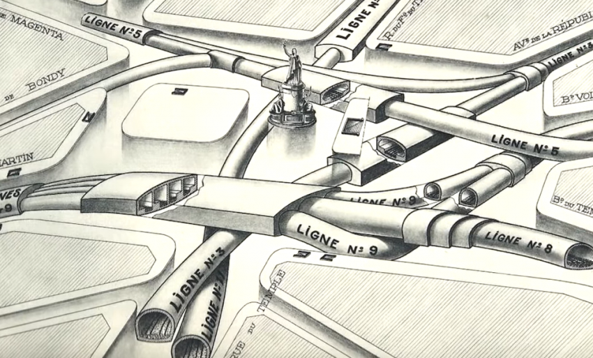 «Пневмотранзит» — подземный тоннель для пневматических поездов