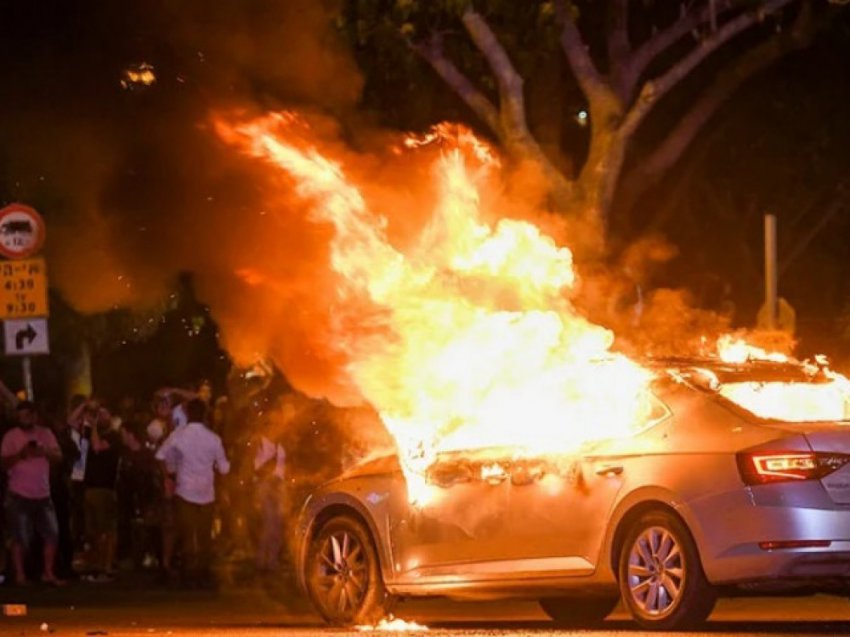 Фотоотчёт беспорядков в Израиле