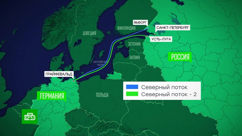 Строительство Северного потока тормозит уже несколько лет Дания