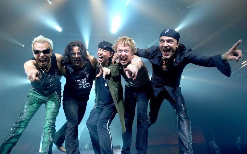 Люксовый кортеж Scorpions в Воронеже засняли на видео