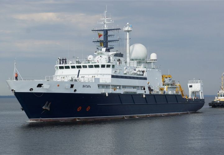 Американских военных озадачило появление близ США судна «Янтарь»