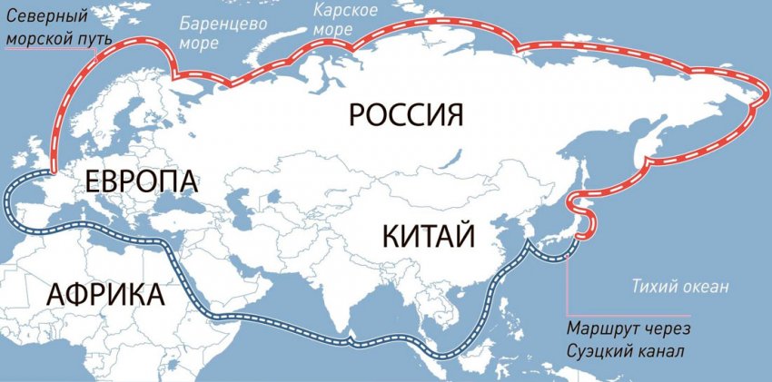 Северный морской путь может обеспечить России развитие национальной экономики и безопасность границ