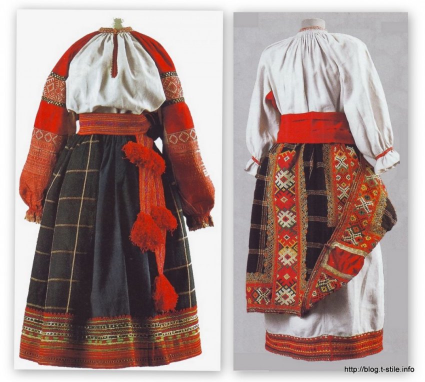 Путеводитель по русским народным костюмам