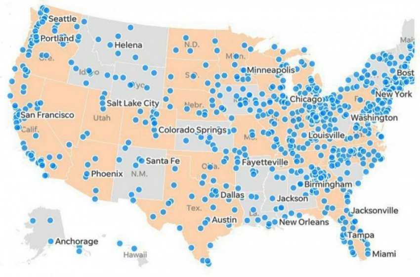 Что скрывается за картой протестов в Америке