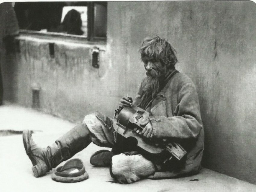 Жизнь попрошаек в Царской России