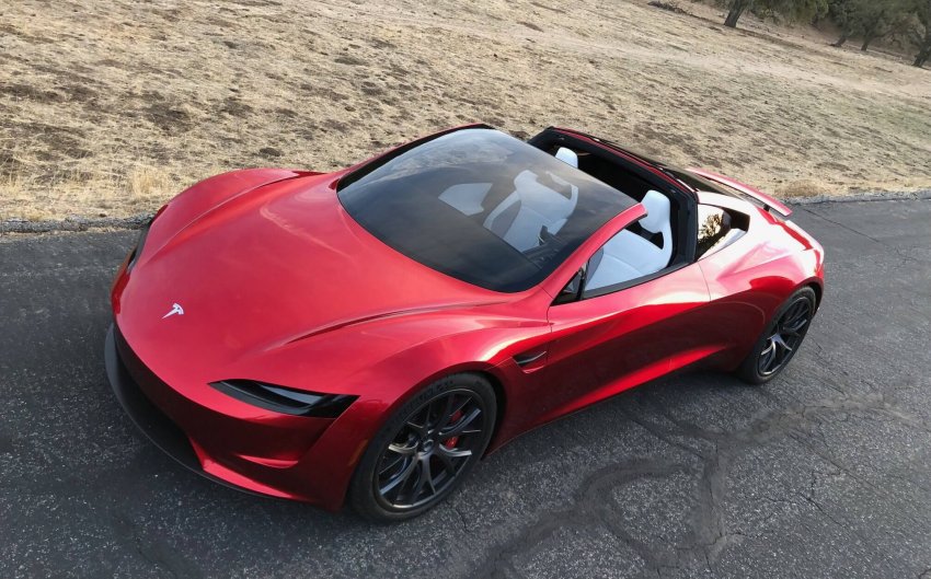 Названа ориентировочная дата выхода Tesla Roadster 2 от Илона Маска