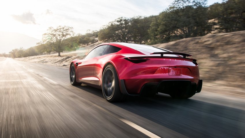 Названа ориентировочная дата выхода Tesla Roadster 2 от Илона Маска