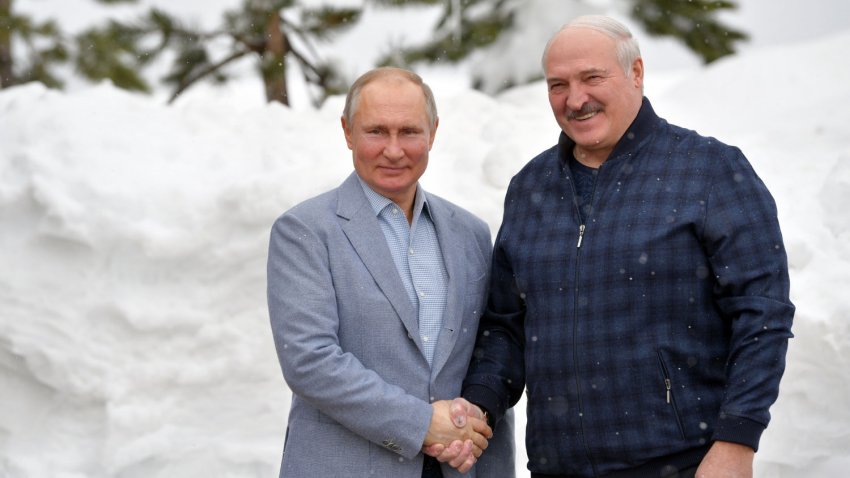 Александр Лукашенко и Владимир Путин провели встречу в Сочи