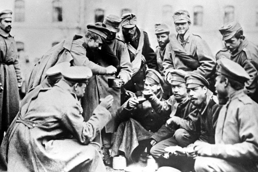 Развал Русской императорской армии в 1917 году