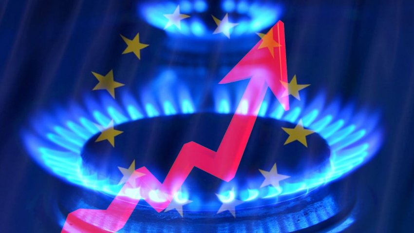 Новый рекорд: цена природного газа в Европе приблизилась к отметке $1250 за 1 тыс. куб. метров