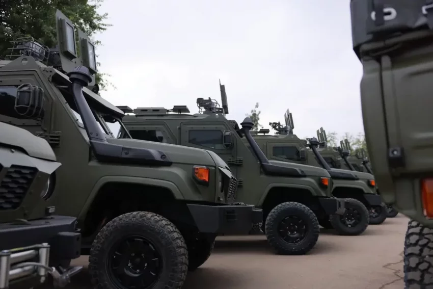 Первая партия украинских бронемашин UAT-TISA поступила на вооружение в ВСУ