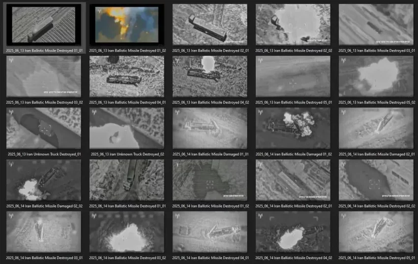 Аналитики уличили израильских военных в попытке выдать одни и те же удары за «массовое поражение» ракетных установок в Иране