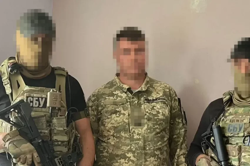 Сотрудники СБУ задержали офицера Воздушных сил ВСУ