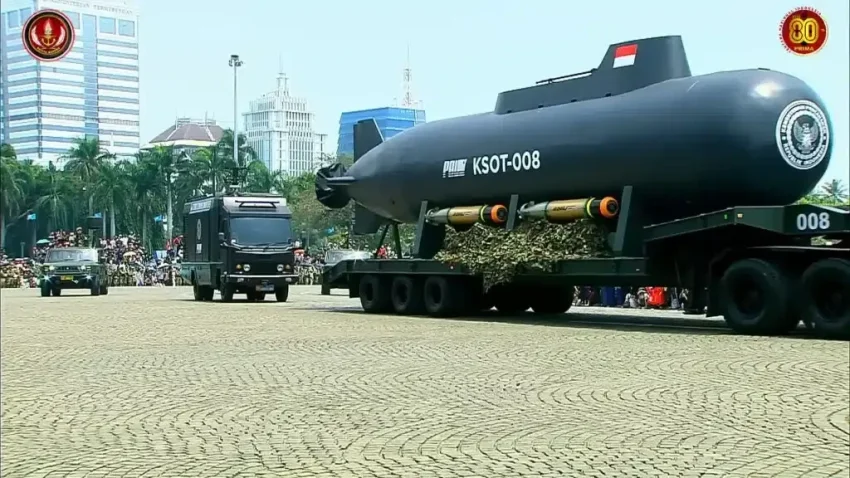 Индонезия испытывает собственный тяжёлый АНПА KSOT