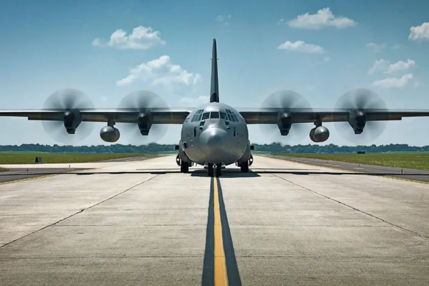 В небе Грузии потерпел крушение турецкий военно-транспортный самолёт С-130