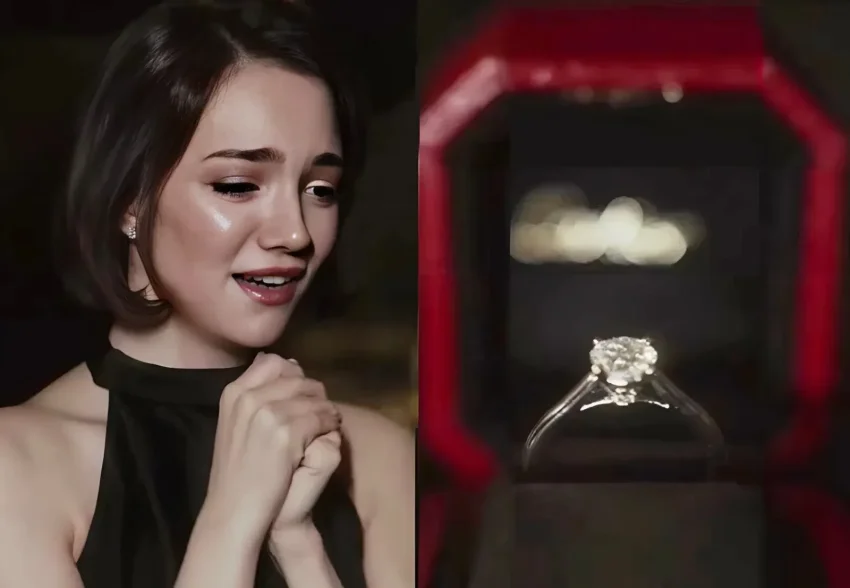 "Это даже не каратник". В сети обсуждают "скромное" помолвочное кольцо Евгении Медведевой за 845 тысяч рублей