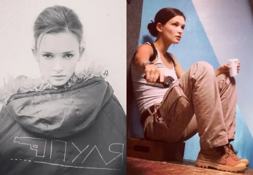 Паулина Андреева опубликовала архивные фото со съёмок сериала "Метод"