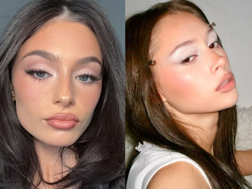 Как создать эффект распахнутого взгляда: лайфхак моделей с белыми тенями