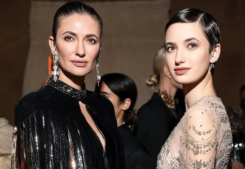 Жёны олигархов, Снежанна Георгиева с дочерью, Оксана Бондаренко, Екатерина Мухина и жена главы Газпромбанка на гала-ужине Valentino