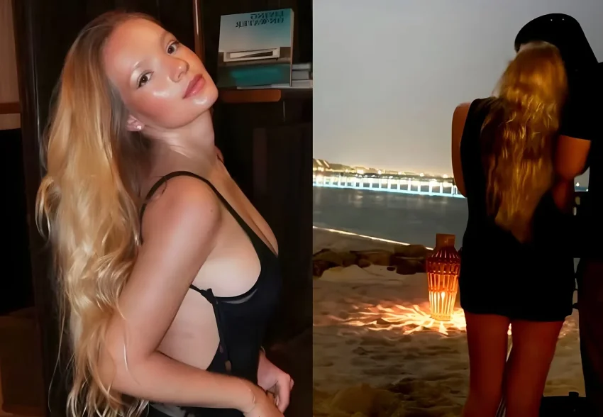 Старшая дочь Дмитрия Пескова Елизавета устроила романтический вечер с мужем на райском острове