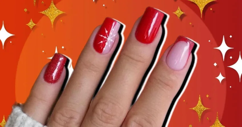 Лучшие дизайны ногтей на Новый год 2026 Огненной Лошади