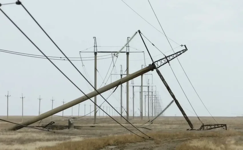 В результате ударов ВС РФ Киев не может передать электричество на Левобережье