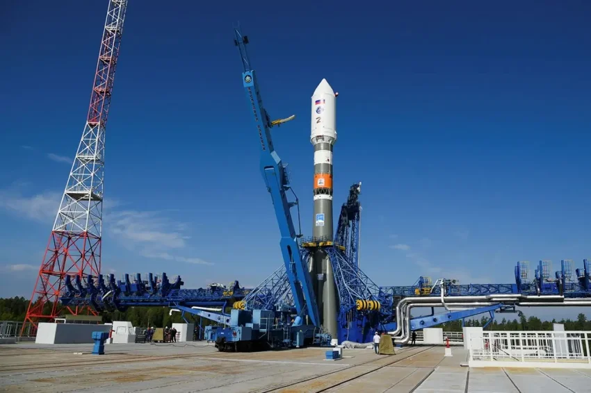 Завершена сборка «пакета» ракеты «Союз-2.1б» под запуск спутников «Аист-2Т»