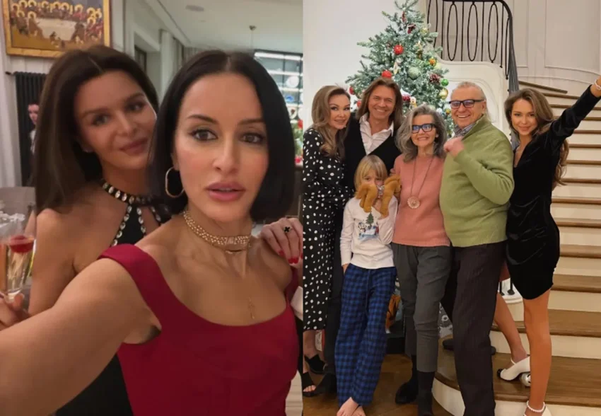 Дед Мороз со снегурочкой, "Ирония судьбы" и мандарины: как Ксения Собчак, Тина Канделаки, Елизавета Пескова и другие встретили Новый год