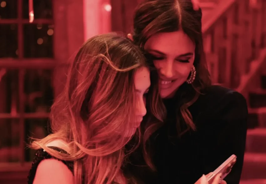 Даша Жукова отметила Новый год с дочерью от Романа Абрамовича в Швейцарии