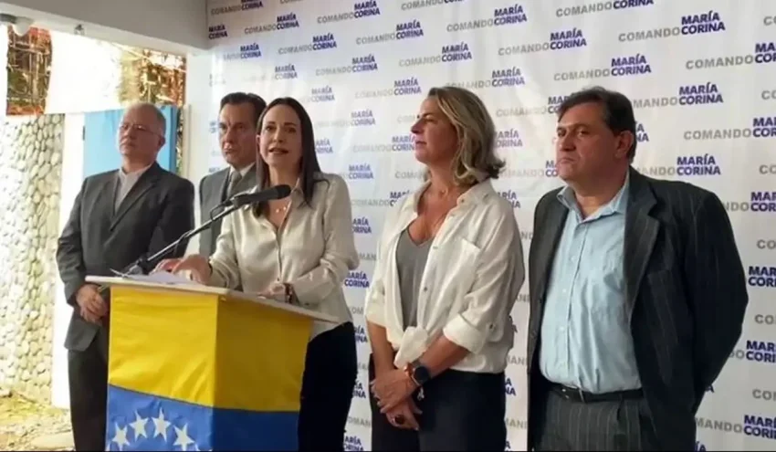 Лидер оппозиции Венесуэлы Карина Мачадо готова взять власть в свои руки