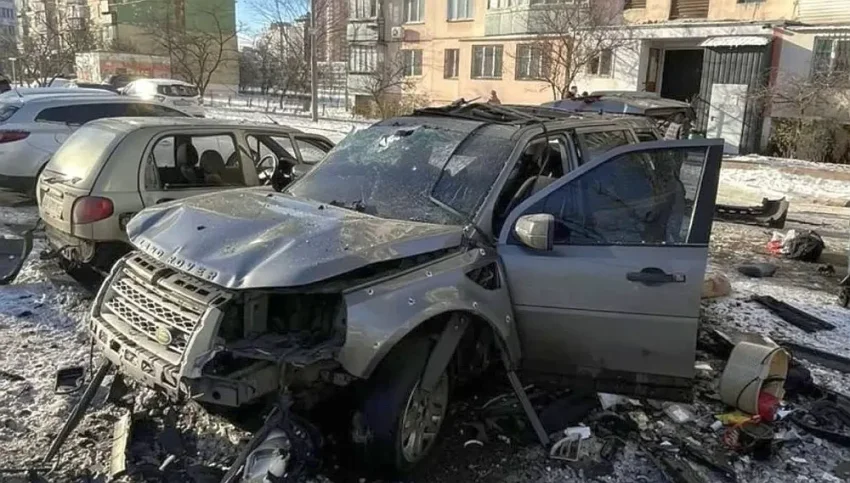 В Киеве подорвали внедорожник с военнослужащим