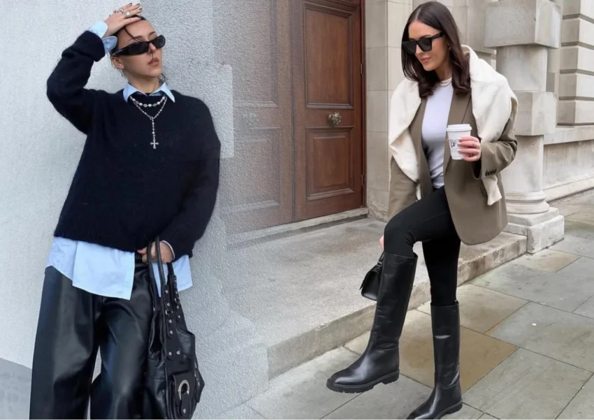 Ключевой тренд сезона весны 2026: с чем и как носить ботфорты