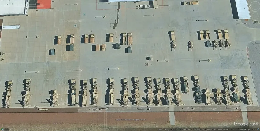 ЗРК американского производства на спутниковых снимках